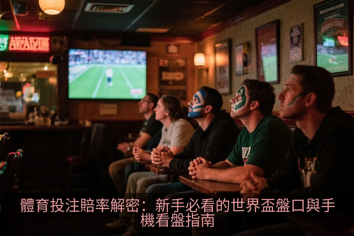 體育投注賠率解密：新手必看的世界盃盤口與手機看盤指南